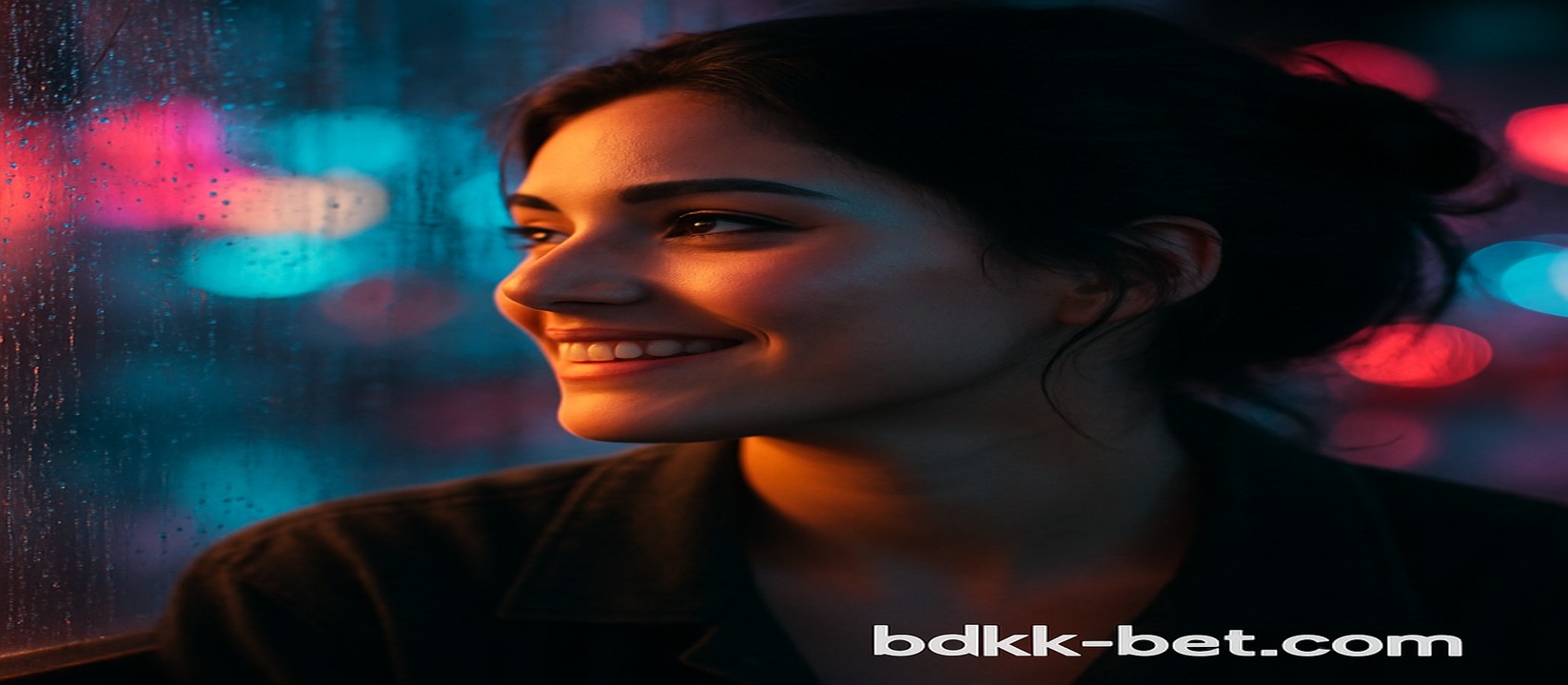 bdkk গেমিং প্ল্যাটফর্মের উজ্জ্বল পরিবেশে আর্কেড মেশিনের পাশে হাসিমুখে এক তরুণী